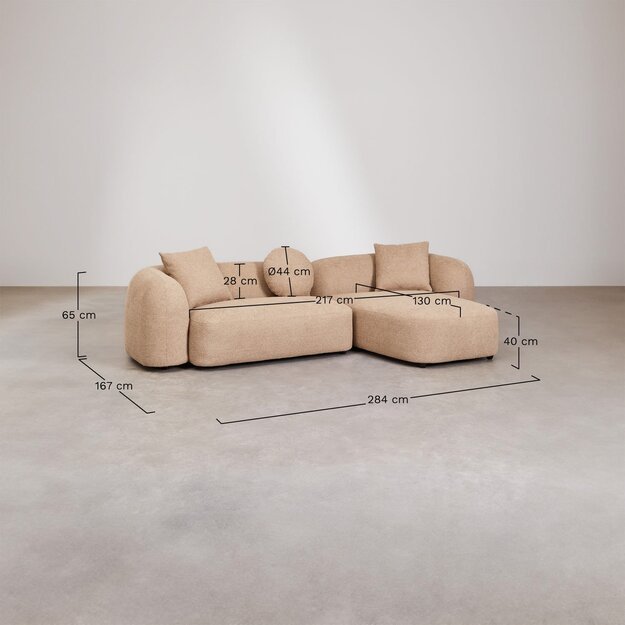 SOCO | kampinė sofa