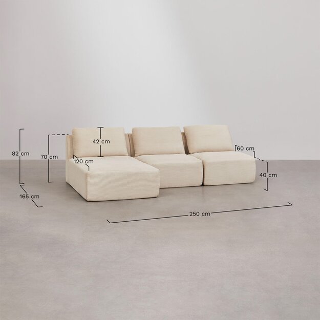 TEMELA | kampinė sofa 2
