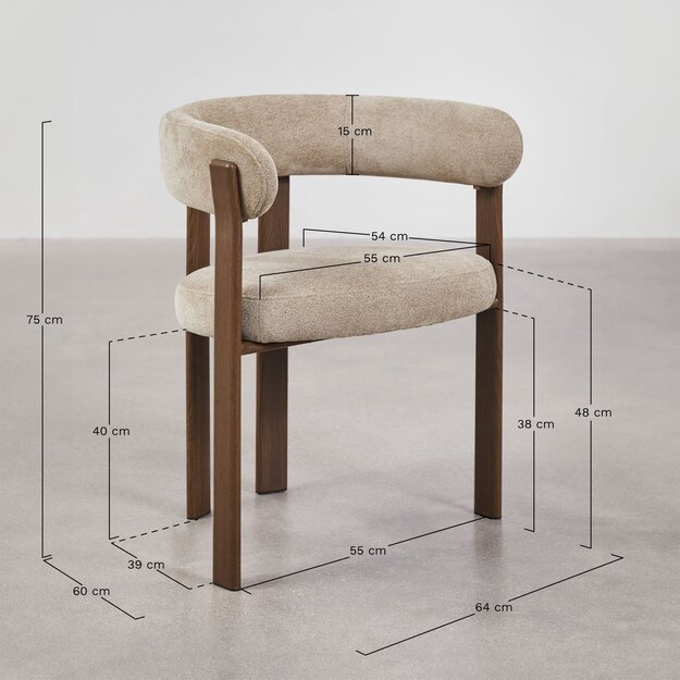 CECIL | valgomojo kėdė 3