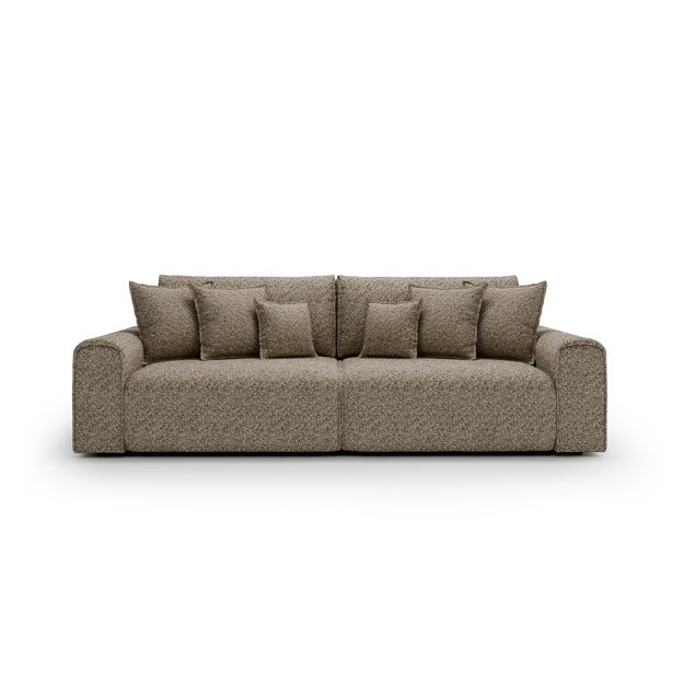 VENUS | Sofa-lova, 284 cm, pilkšvai smėlinė