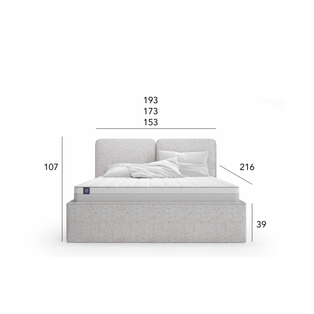 MOKEN | miegamojo lova 2