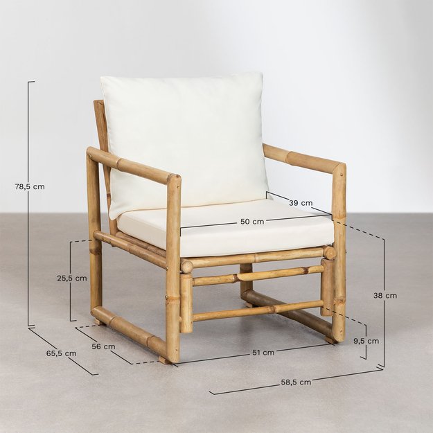 LIVENA | lauko baldų komplektas 1