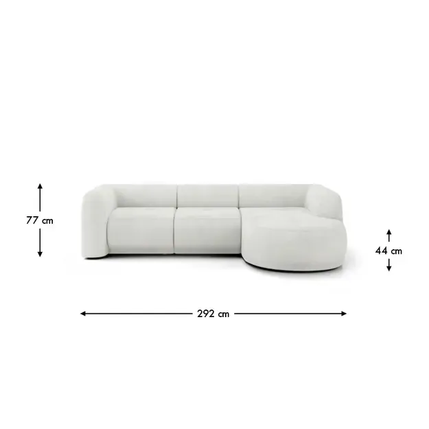 GINNO | kampinė sofa 1