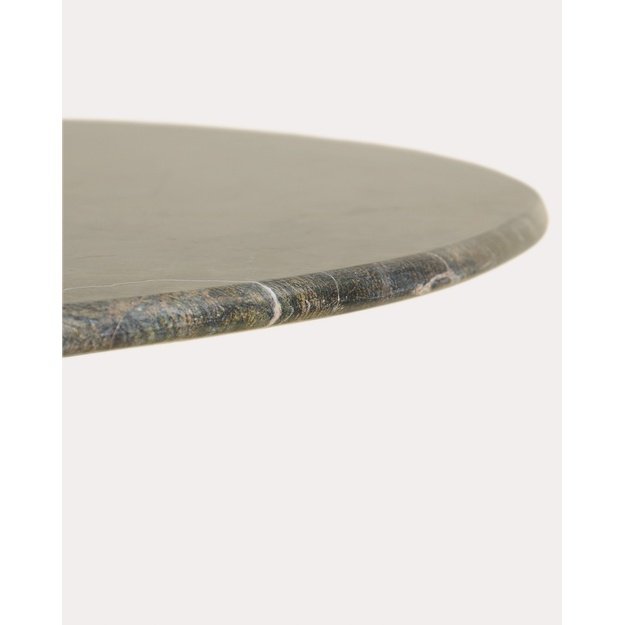 REVNA | valgomojo stalas, Ø130 cm, žalias marmuras