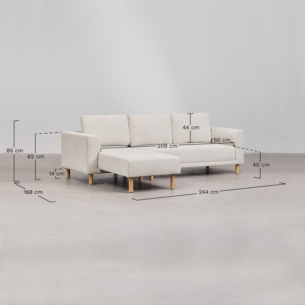 CASPERA | kampinė sofa