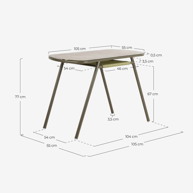 POLLO | lauko baldų komplektas 2