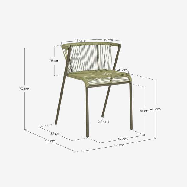 POLLO | lauko baldų komplektas 3