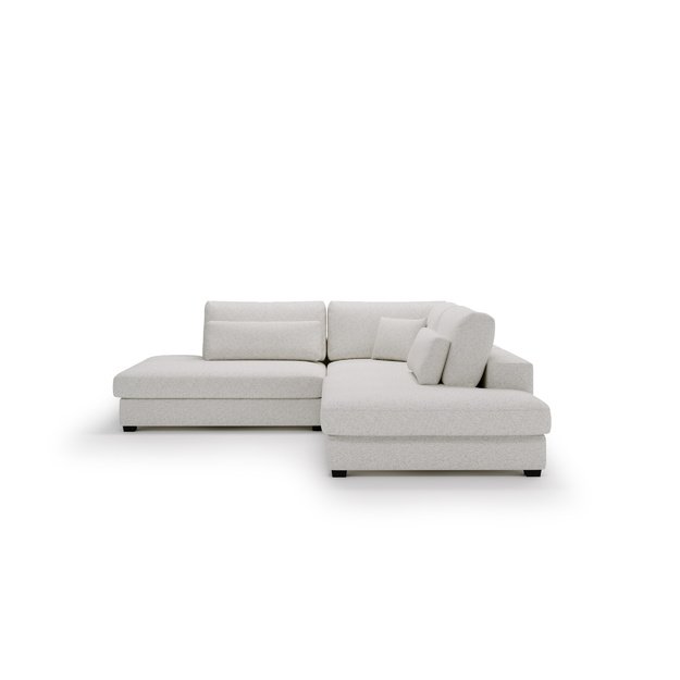 SVEN MIKRO | Kampinė sofa, 245x245 cm, balta