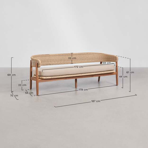 IRBERA | lauko baldų komplektas 12