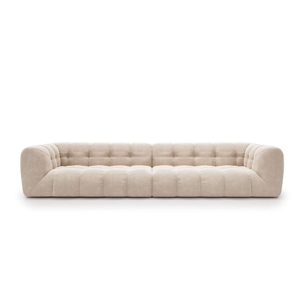 TRILLUM | Modulinė sofa, 406 cm, smėlio spalvos