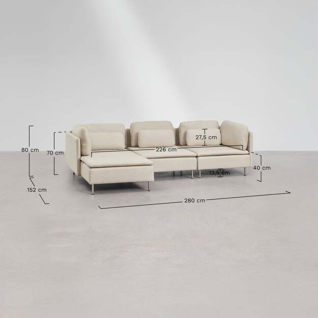 ERIAL | kampinė sofa  1