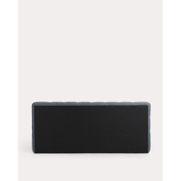HURDO | dvigulė lova su patalynės dėže, 180-200x200 cm, mėlyna