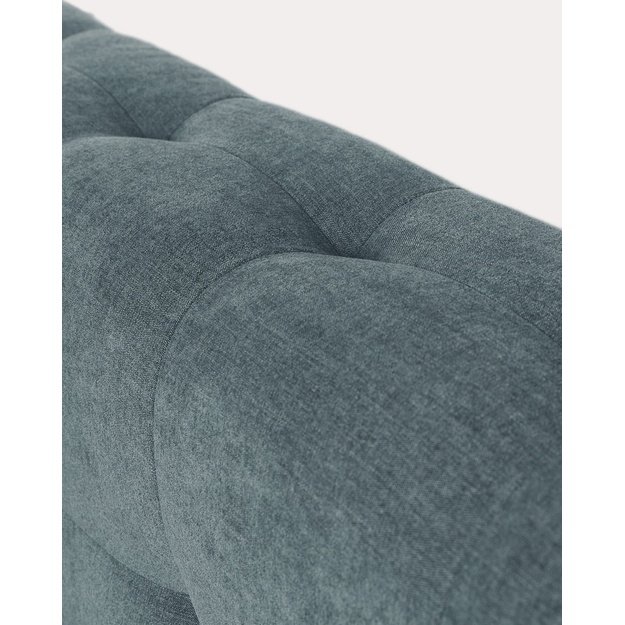 HURDO | dvigulė lova su patalynės dėže, 180-200x200 cm, mėlyna