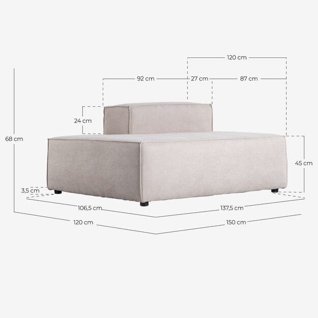 JORIS | modulinė sofa