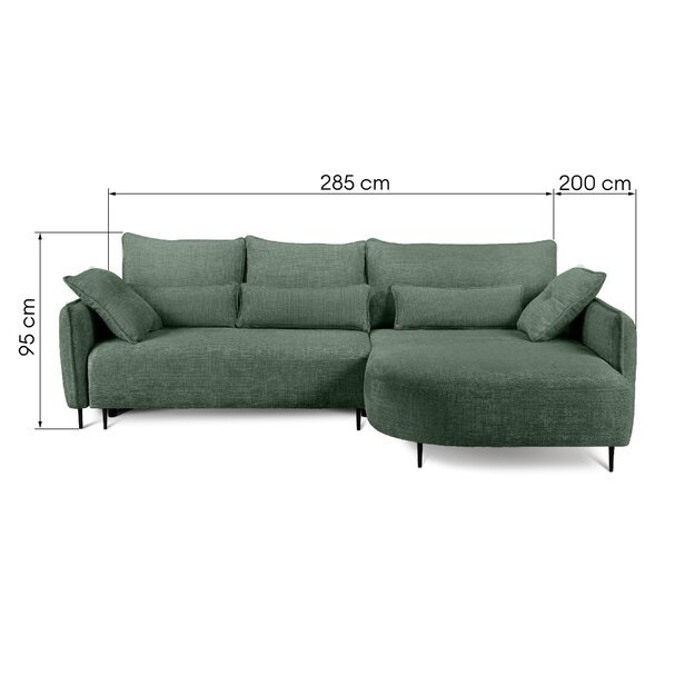 BERGA | kampinė sofa