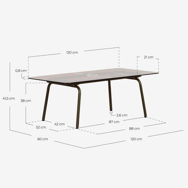 XANI | lauko baldų komplektas 2