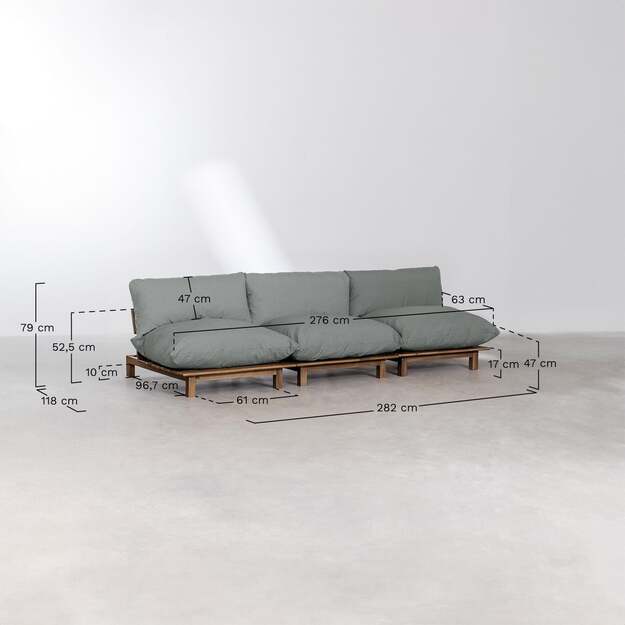 BRENA | lauko baldų komplektas  3