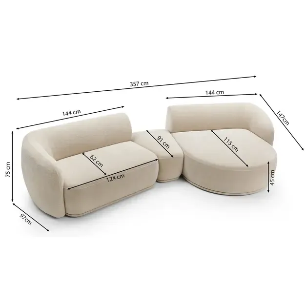 BEMMY | kampinė sofa 1
