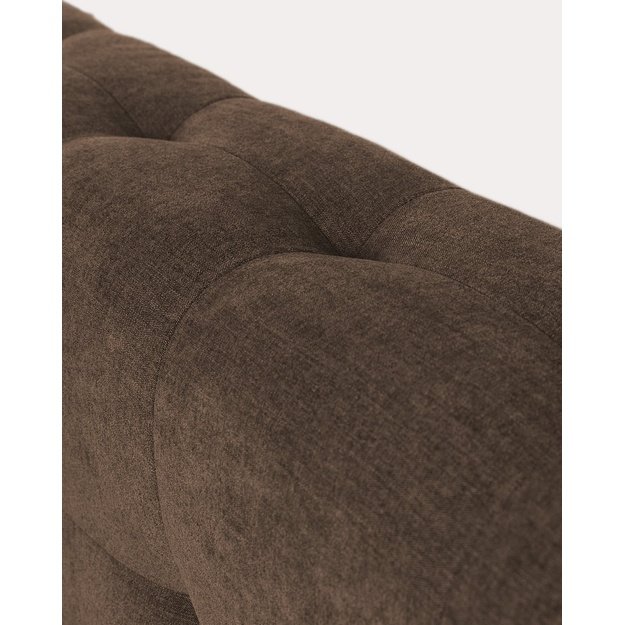 HURDO | dvigulė lova su patalynės dėže, 180-200x200 cm, ruda