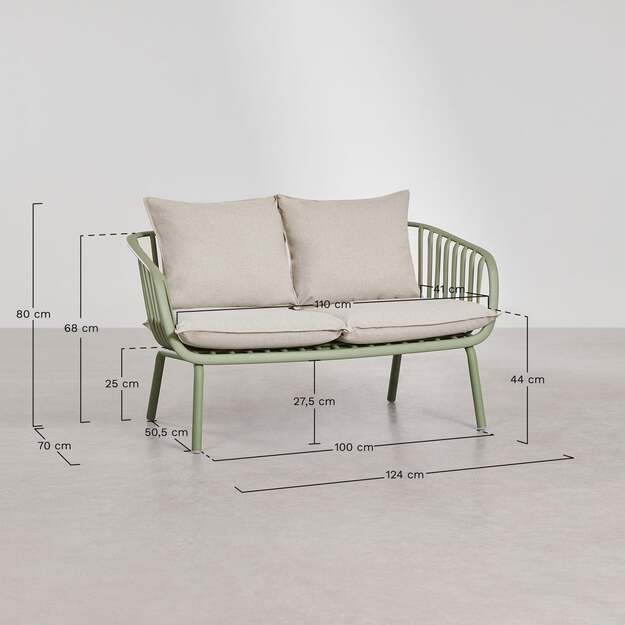 EREDINA | lauko baldų komplektas 4