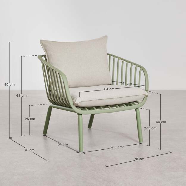 EREDINA | lauko baldų komplektas 5