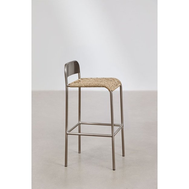 MARNIA | baro kėdė su rotangu, 65 cm