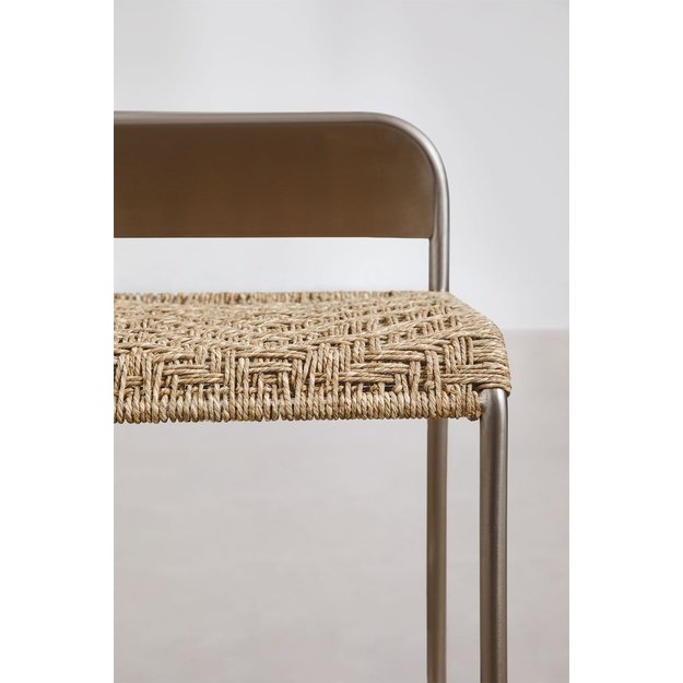 MARNIA | baro kėdė su rotangu, 65 cm