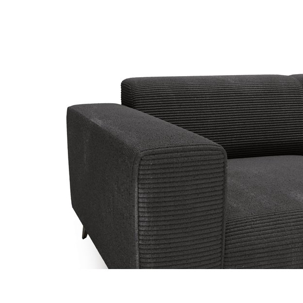 JULIA | Sofa, 207 cm, tamsiai pilka
