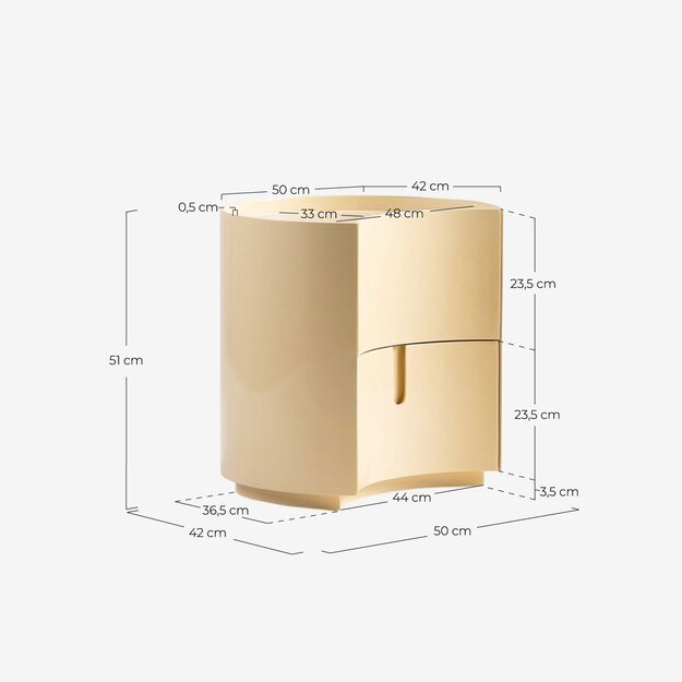 KAREEN | miegamojo spintelė 3