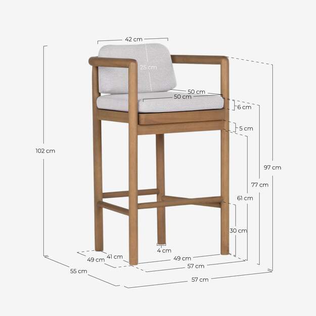 ALNI | lauko baldų komplektas  7