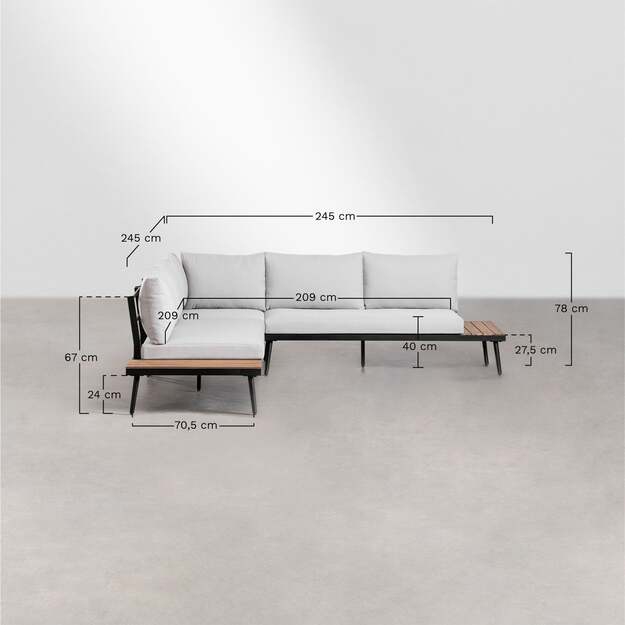 KENEL | lauko baldų komplektas  2