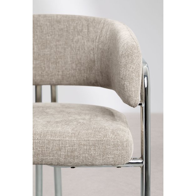 SIGNE | bāra krēsls ar atzveltni, 65/75 cm