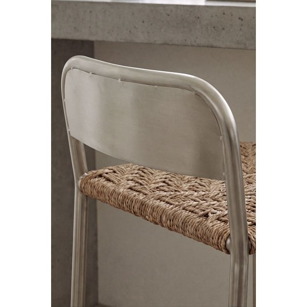 MARNIA | baro kėdė su rotangu, 75 cm