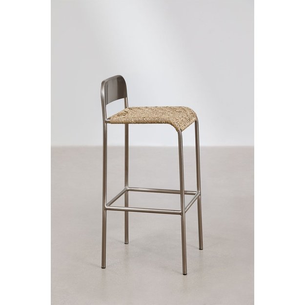 MARNIA | baro kėdė su rotangu, 75 cm