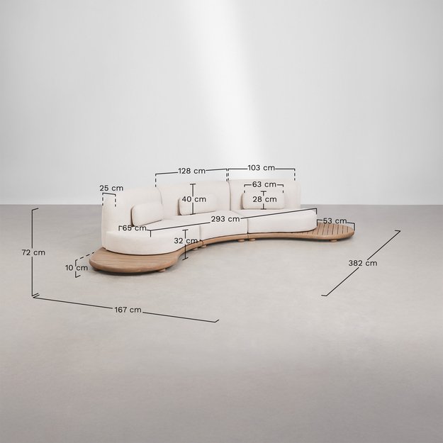 MERARD | lauko baldų komplektas  2