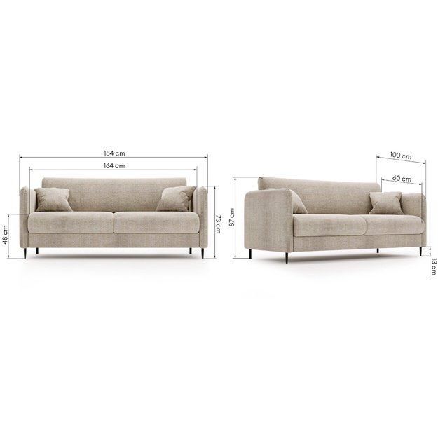 SKY | sofa, 184 cm