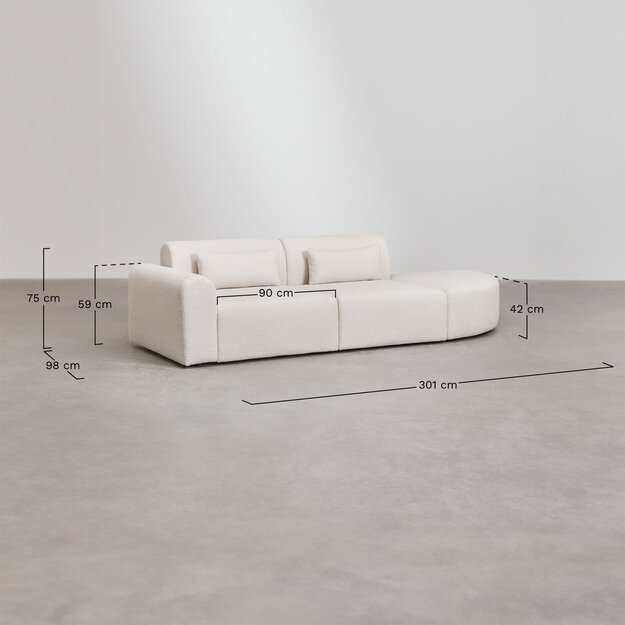 BERIJAN | kampinė sofa