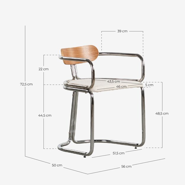 ELITE | valgomojo kėdė 6