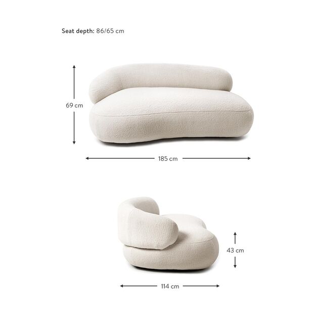 YUUKI | 2-vietė sofa