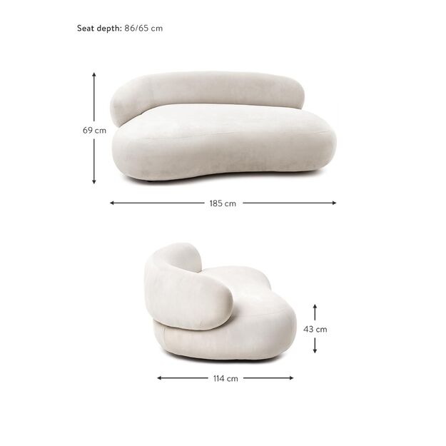 YUUKI | 2-vietė sofa