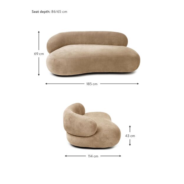 YUUKI | 2-vietė sofa