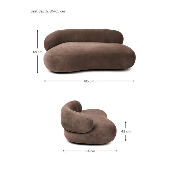 YUUKI | 2-vietė sofa